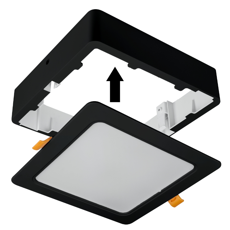 Svítidlo stropní DPM CL9-S-18W-B 18W