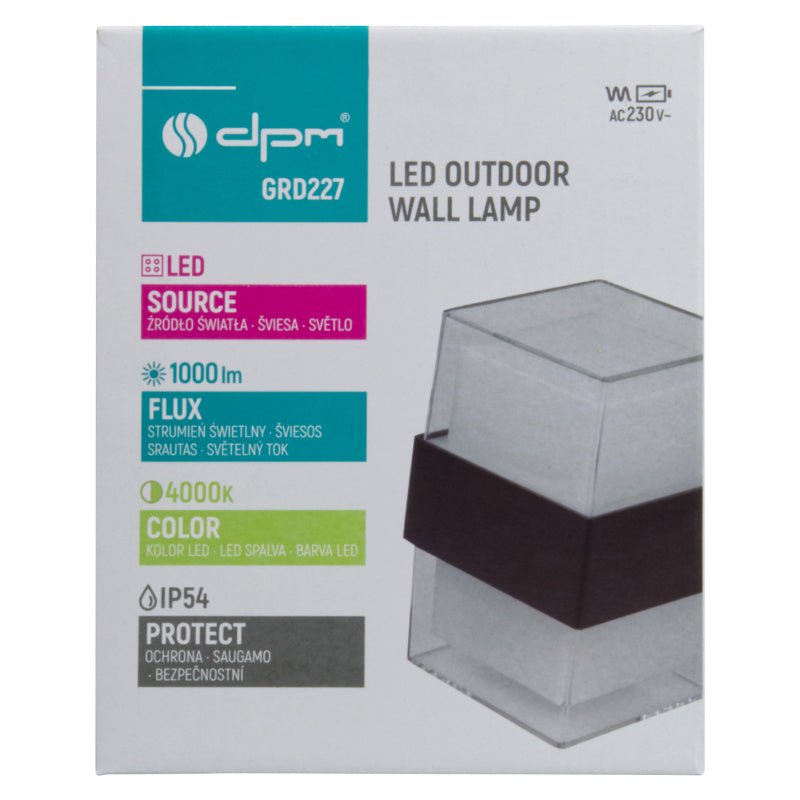 Svítidlo nástěnné DPM GRD227 10W