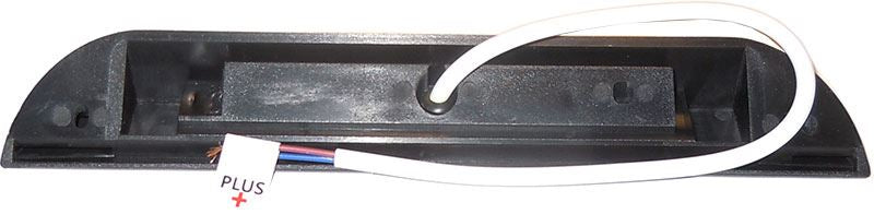 LED světlo 12-24V do karavanu nebo lodě černé, délka 255mm
