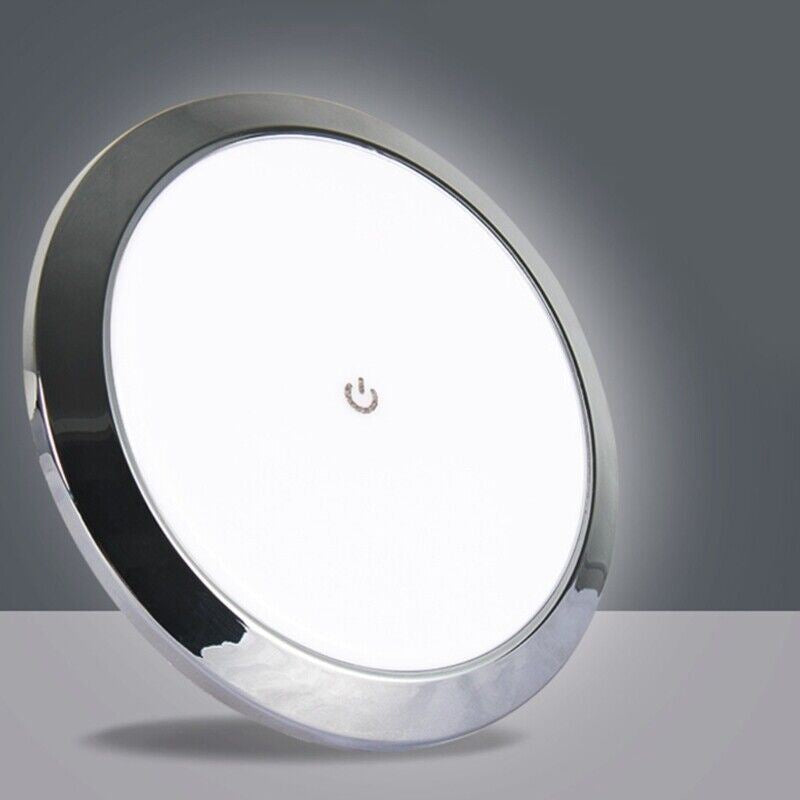 LED podhledové světlo do karavanu s dotykovým vypínačem 12-24V - 7,3cm