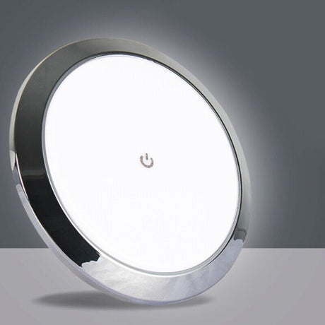 LED podhledové světlo do karavanu s dotykovým vypínačem, 12-24V - 18cm
