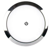 LED podhledové světlo do karavanu s dotykovým vypínačem, 12-24V - 18cm