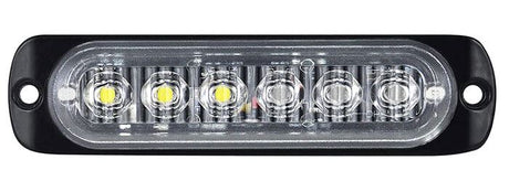 LED přídavné světlo 12-24V/6W bílé 6500K na karavany, lodě, vozíky atd