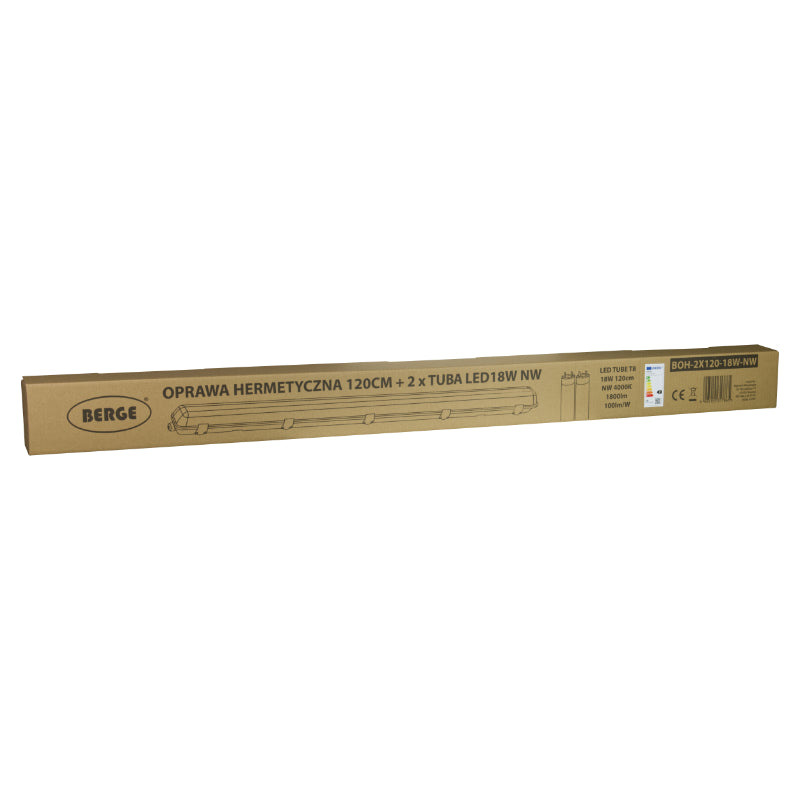 Svítidlo hermetické BERGE pro LED trubice G13