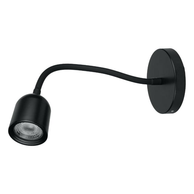 Lampa nástěnná DPM R4T-4W-B černá