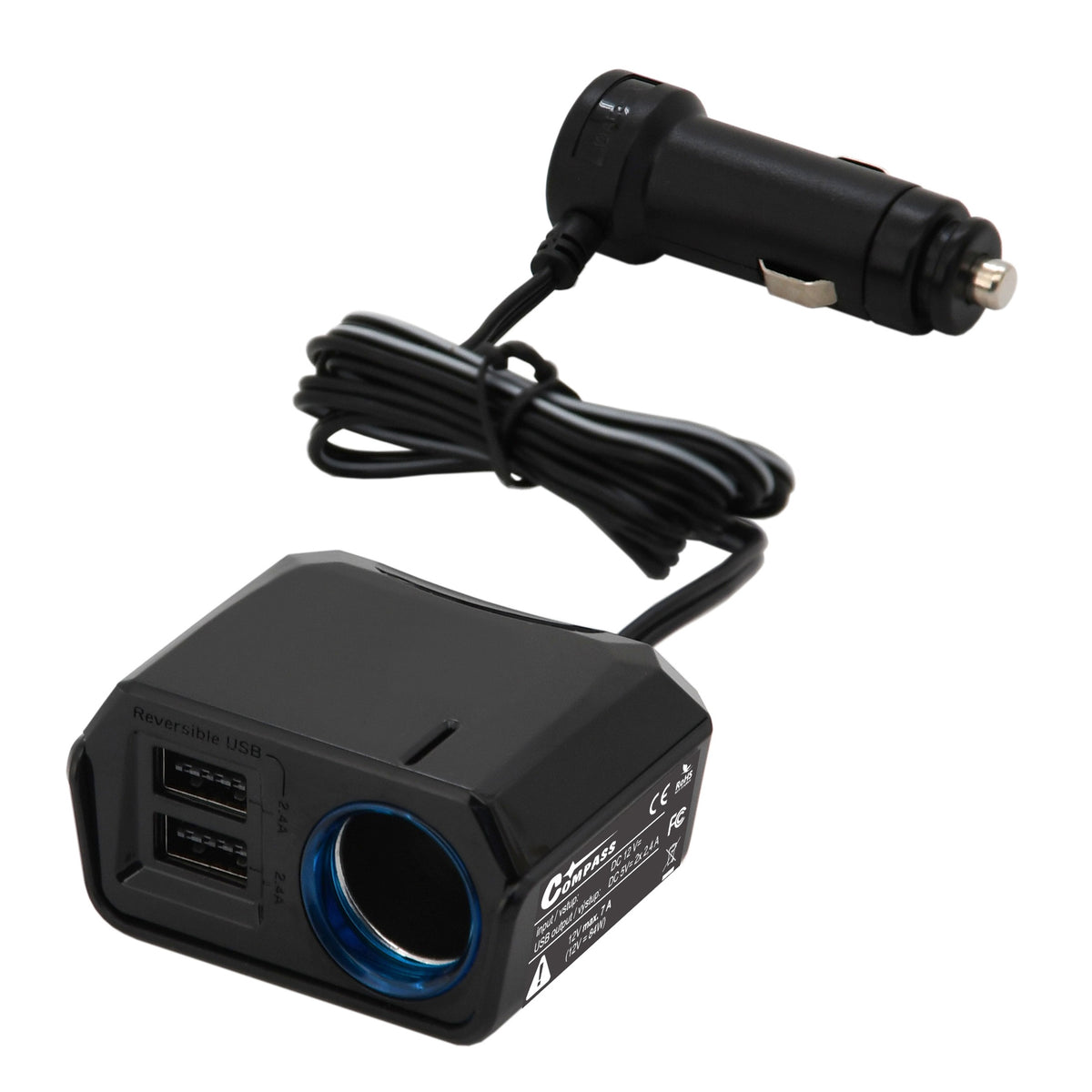 Autoadaptér USB COMPASS 07432 Select