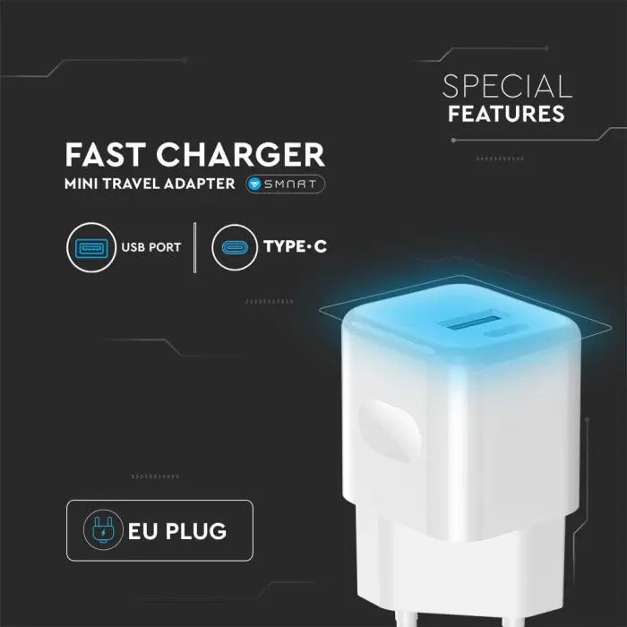 Adaptér USB V-TAC VT-5320-W