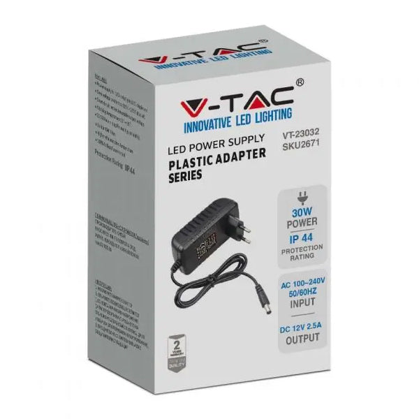 Adaptér napájecí 12V 2500mA V-TAC VT-23032