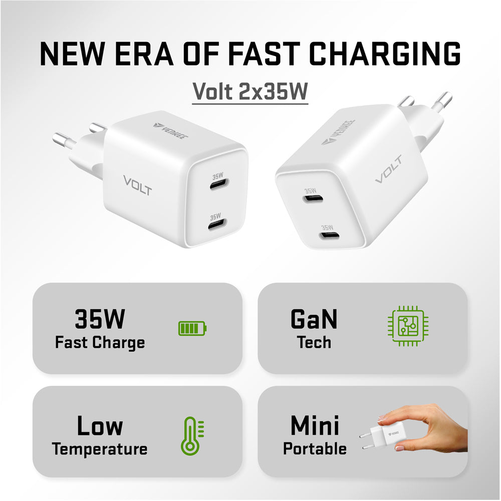 Adaptér USB YENKEE YAC G35D Volt