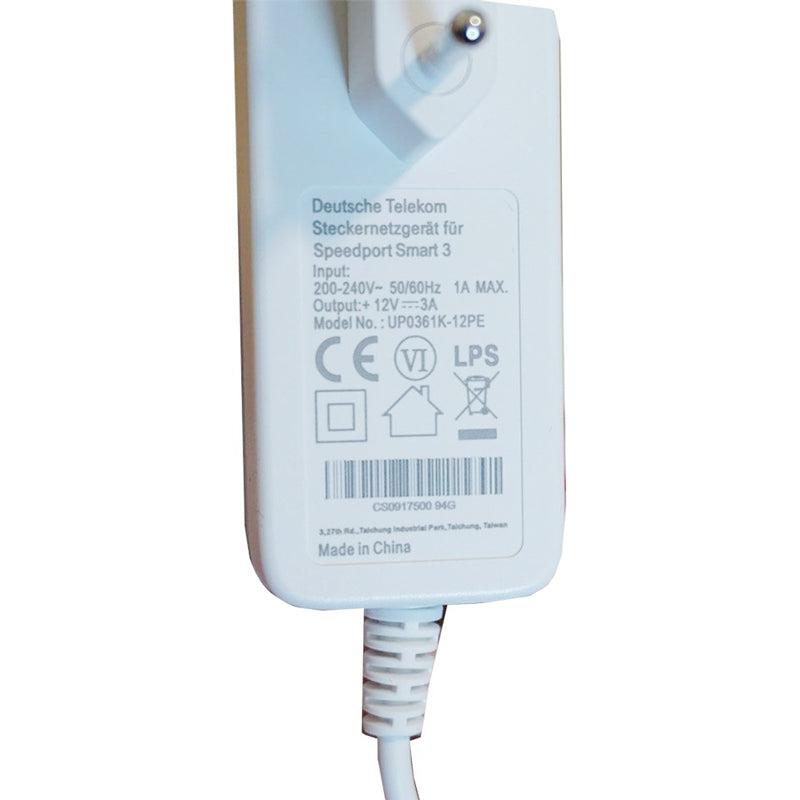 Adaptér napájecí 12V 3000mA Deutsche Telekom UP0361K-12PE (5,5x2,5mm)