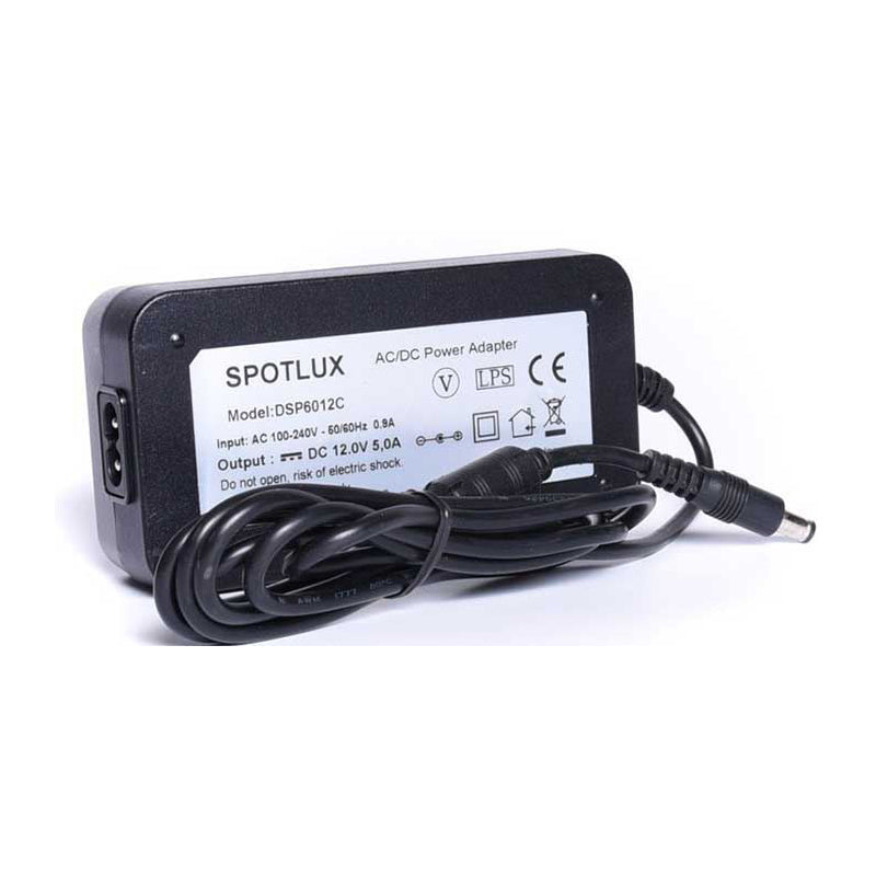 Adaptér napájecí 12V 5000mA SPOTLUX DSP-6012C (5,5x2,5mm)
