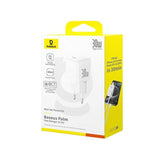 Adaptér USB BASESUS Palm White 30W