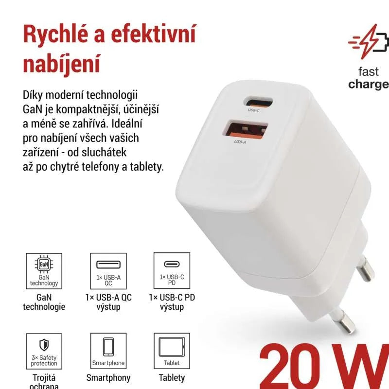 Adaptér USB EMOS V02G20