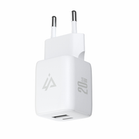 Adaptér USB iPEAX GaN USB/USB-C 90010129 White