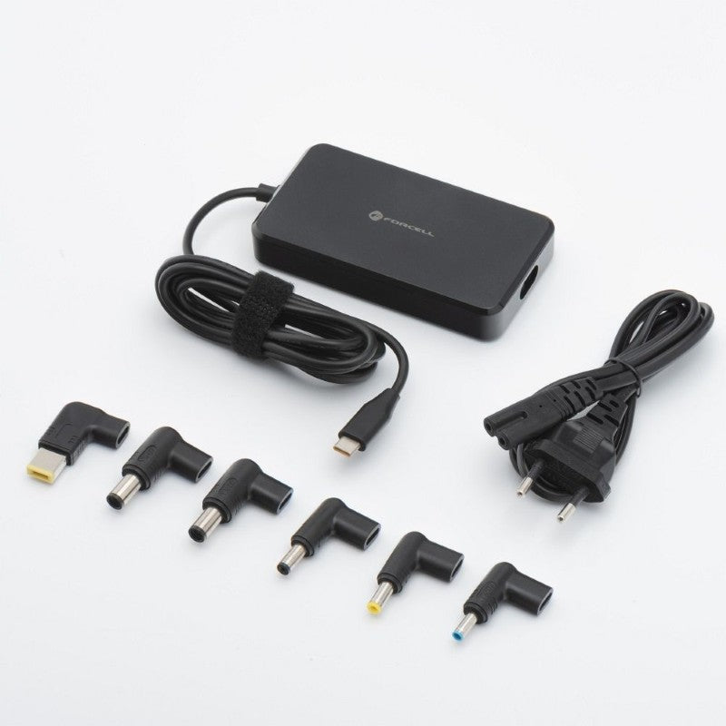 Adaptér pro notebooky FORCELL F-Energy E856 univerzální 65W