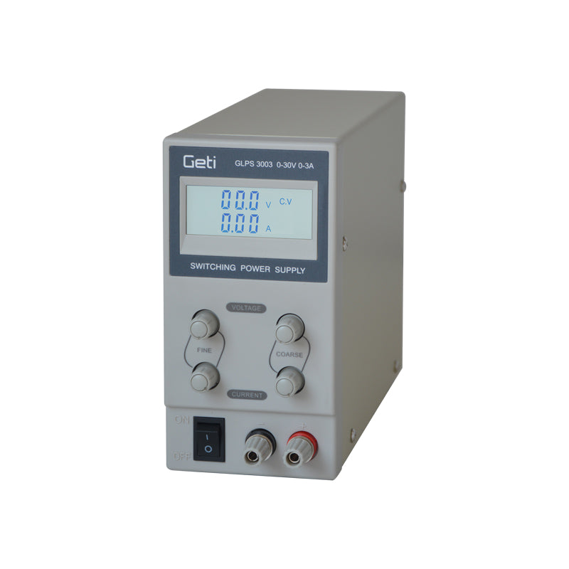 Zdroj laboratorní GETI GLPS 3003  0-30V/ 0-3A