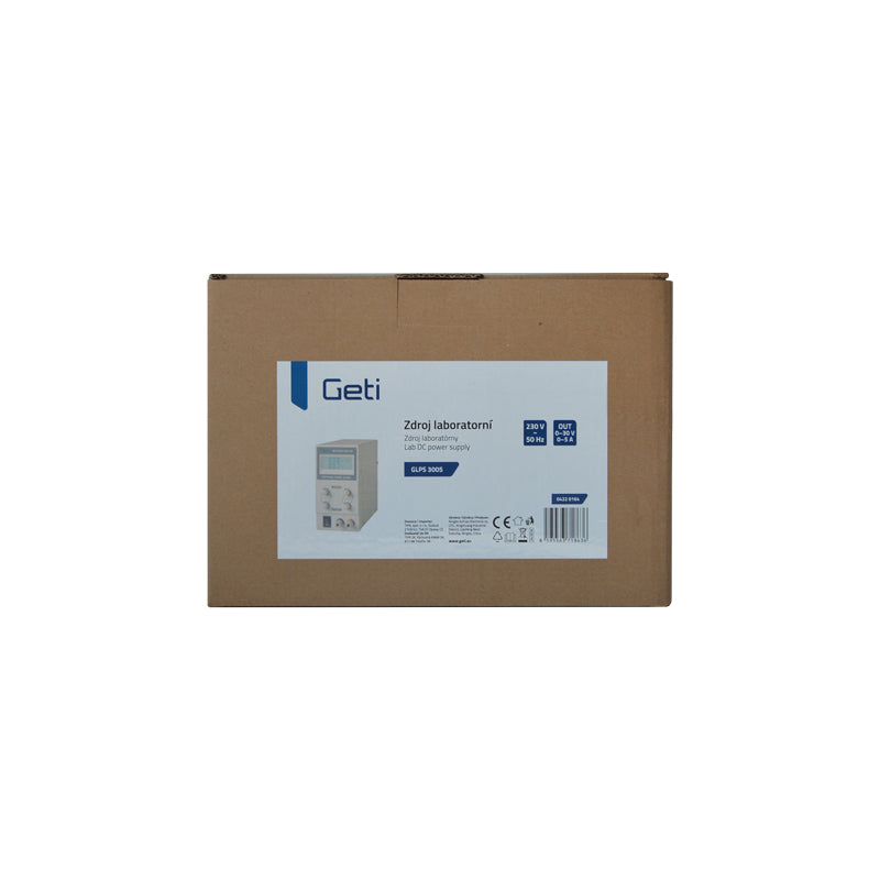 Zdroj laboratorní GETI GLPS 3005  0-30V/ 0-5A
