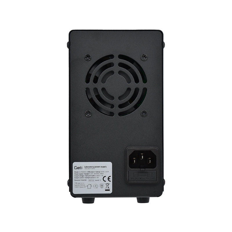 Zdroj laboratorní GETI GLPS1203H  0-120V/ 0-3A