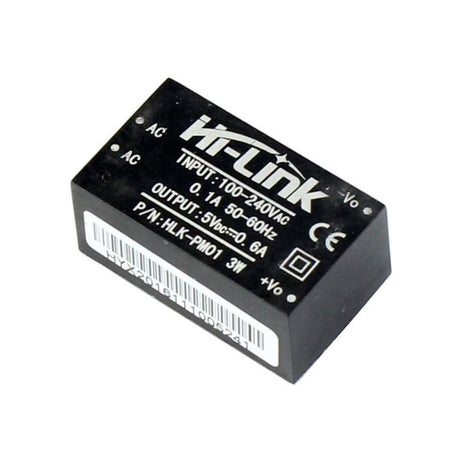 Zdroj spínaný 5V/0.6A 3W HLK-PM01