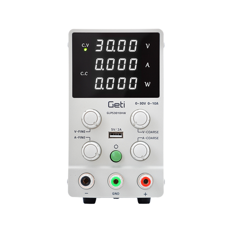 Zdroj laboratorní GETI GLPS3010HW  0-30V/ 0-10A