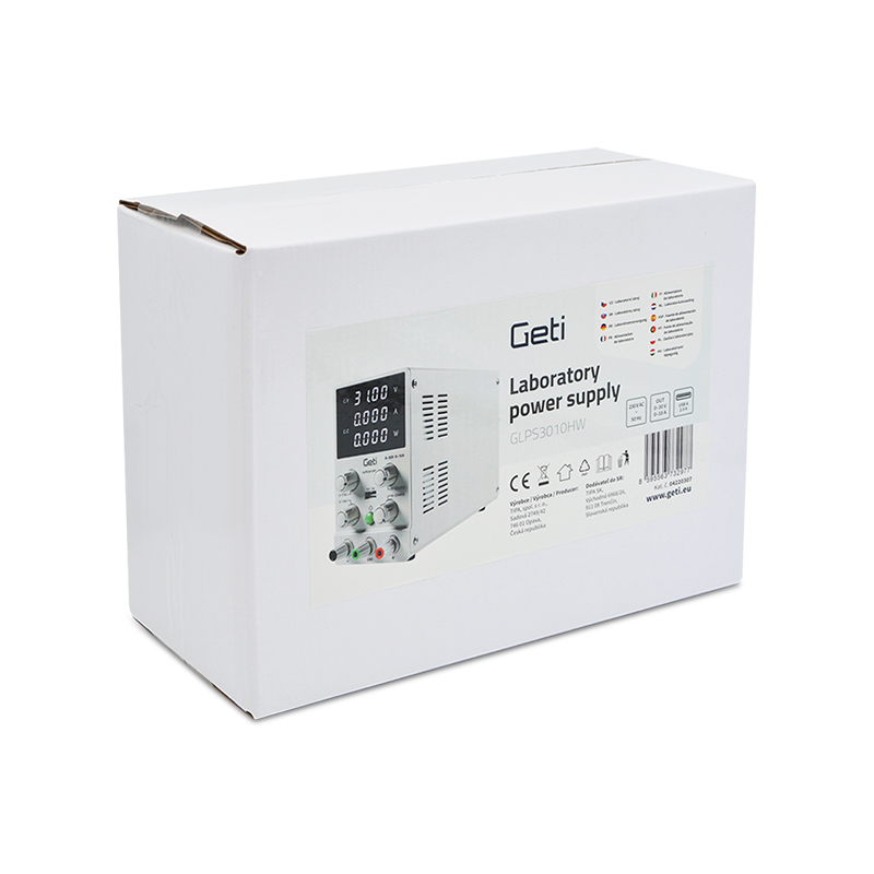 Zdroj laboratorní GETI GLPS3010HW  0-30V/ 0-10A