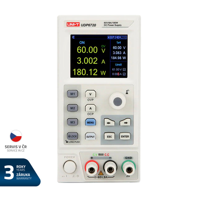 Zdroj laboratorní UNI-T UDP6720
