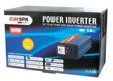 Měnič napětí CARSPA P600 12V/230V 600W čistá sinusovka USB