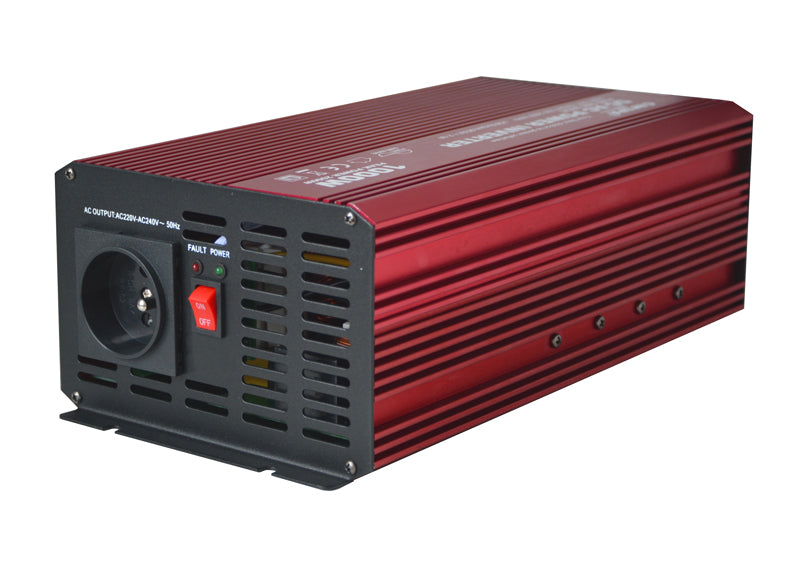 Měnič napětí CARSPA P1000 12V/230V 1000W čistá sinusovka USB