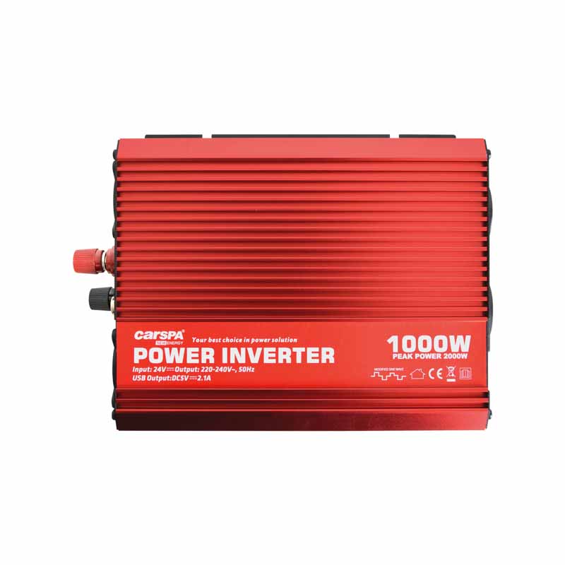Měnič napětí CARSPA CAR1K 24V/230V 1000W