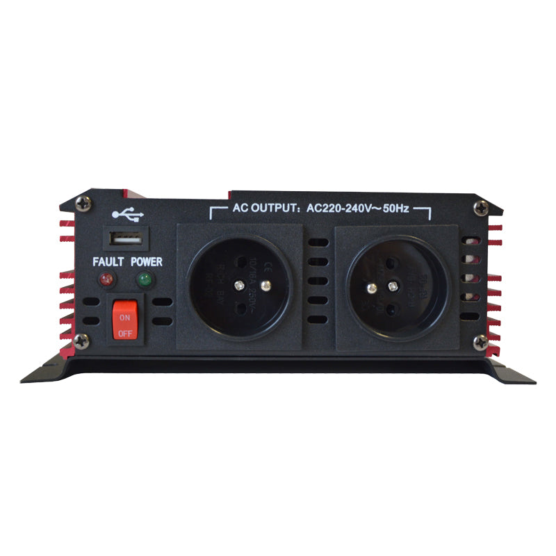 Měnič napětí GETI GPI 1612 12V/230V 1600W USB