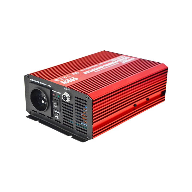 Měnič napětí CARSPA P600 12V/230V 600W čistá sinusovka D.O.
