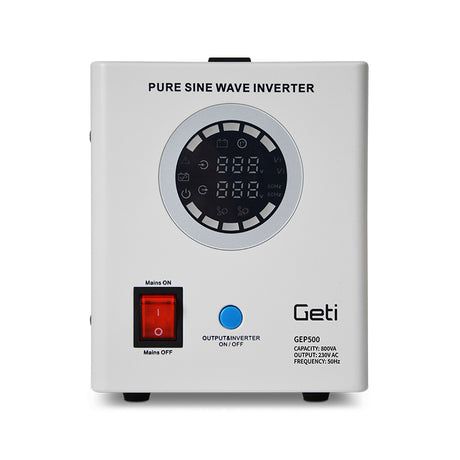 Zdroj záložní GETI GEP500 sinus 500W (800VA)