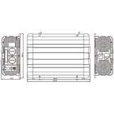 Měnič napětí FS2000 12V/230V 2000W čistá sinusovka D.O. bezdrátové
