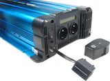 Měnič napětí FS2000 12V/230V 2000W čistá sinusovka D.O. bezdrátové