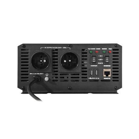 Měnič napětí GETI GPIU 612S 12V/230V 600W