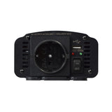 Měnič napětí GETI GPI  312 12V/230V 300W USB Schuko