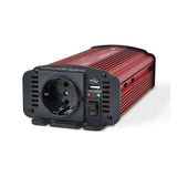 Měnič napětí GETI GPI  612 12V/230V 600W USB Schuko