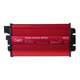 Měnič napětí GETI GPI  612 12V/230V 600W USB Schuko