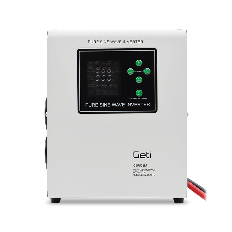 Zdroj záložní GETI GEP501LF sinus 500W nástěnný (800VA)