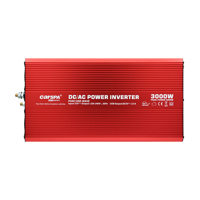 Měnič napětí CARSPA P3000 12V/230V 3000W čistá sinusovka