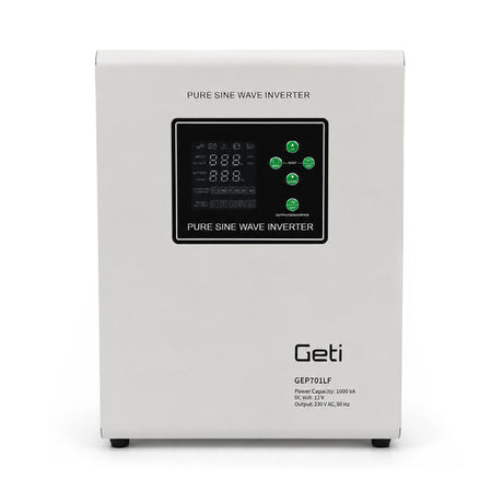 Zdroj záložní GETI GEP701LF sinus 700W nástěnný (1000VA)