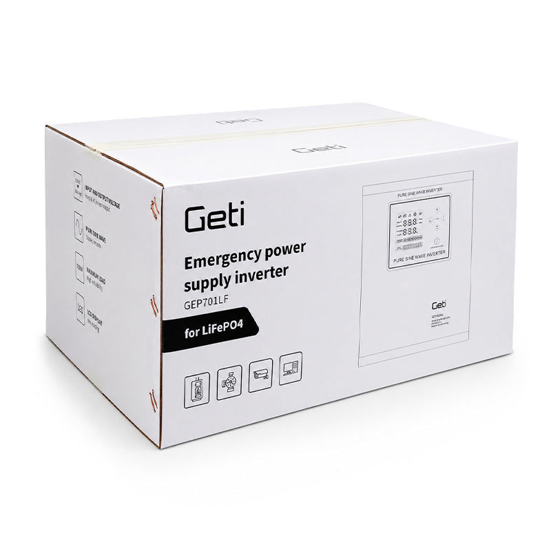 Zdroj záložní GETI GEP701LF sinus 700W nástěnný (1000VA)