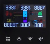 Měnič napětí hybridní CARSPA MKS4.2K, DC/AC 24V/4200W, reg.MPPT