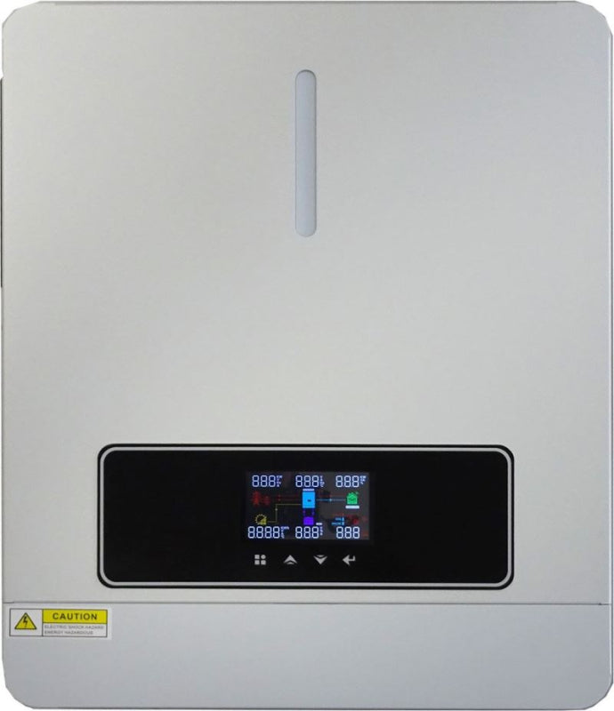 Měnič napětí hybridní CARSPA MKS4.2K, DC/AC 24V/4200W, reg.MPPT