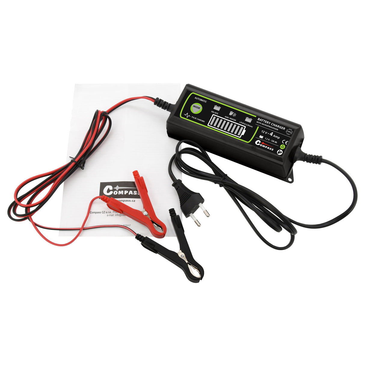 Nabíječka akumulátorů COMPASS 07145 6/12V