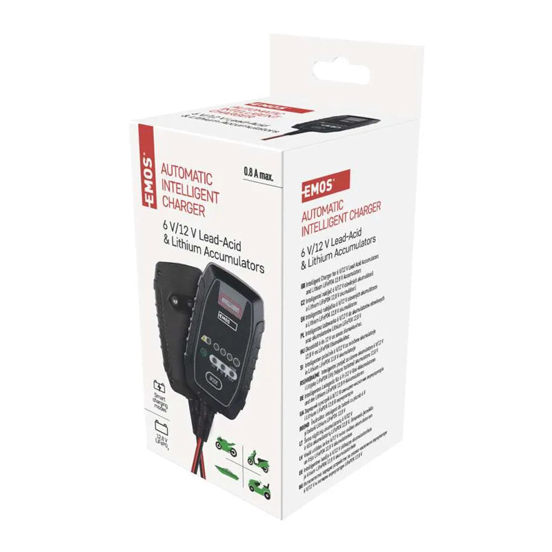 Nabíječka autobaterií EMOS N1015  6/12V 0,8A