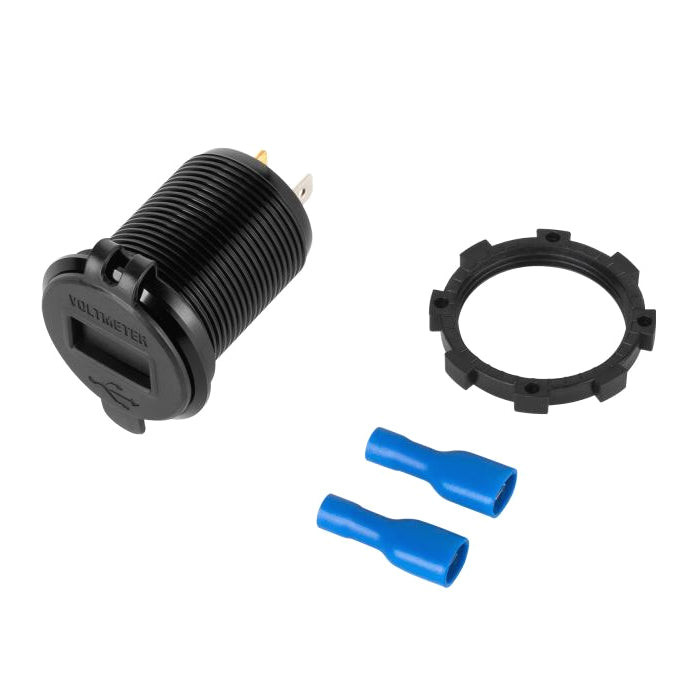 Nabíječka USB PEIYING PY-CHR0004 s QC a měřičem napětí