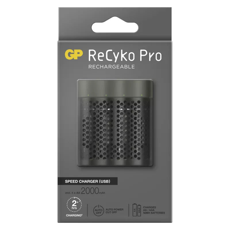Nabíječka baterií GP Speed M451 + 4xAA ReCyko Pro
