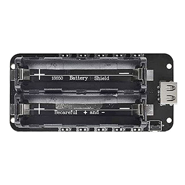 Nabíječka baterií-powerbanka, modul V8 pro ESP32,ESP8266 pro 2x Li-Ion 18650