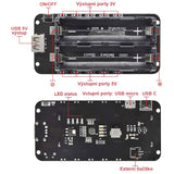 Nabíječka baterií-powerbanka, modul V8 pro ESP32,ESP8266 pro 2x Li-Ion 18650